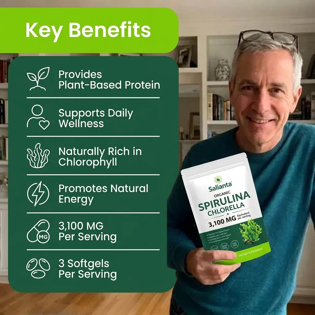 Key benefits of spirulina and chlorella